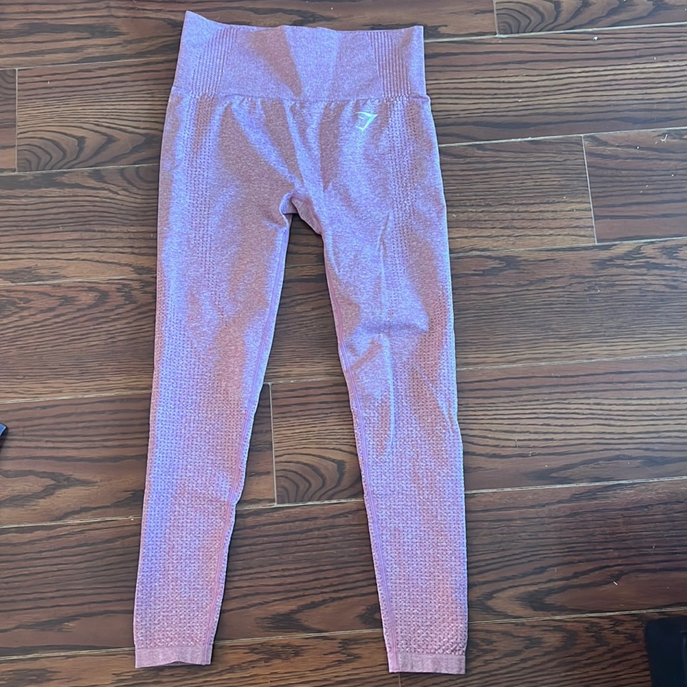 Pink gymshark flex leggings